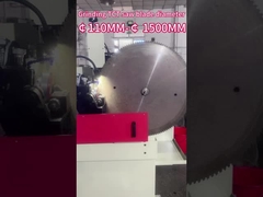 LDX-028（A）Saw blade diameter 400-1500MM full CNC TCT saw blade double grinding head side Angle grind