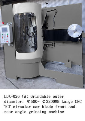 Large Carbide Circular Saw Blade Front And Rear Angle Grinding Machine