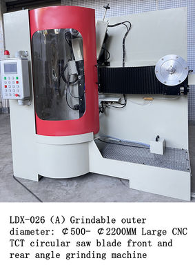 300-1800MM Large CNC Front And Rear Angle Grinding Machine