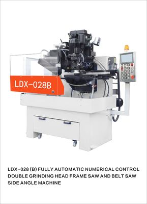 Full CNC Carbide Saw Blade Double Grinding Head Side Angle Gear Grinding Machine