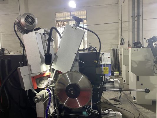 LDX-026A Servo Feed NC TCT Circular Saw Blade Front And Rear Angle Grinding Machine