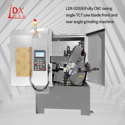 LDX-020B Fully CNC Saw Blade Front And Rear Angle Grinding Machine Manufacturer