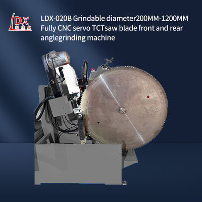 LDX-020B Large CNC Circular Saw Blade Front And Rear Angle Grinding Machine