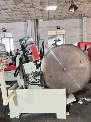 LDX-020B Large CNC Circular Saw Blade Front And Rear Angle Grinding Machine