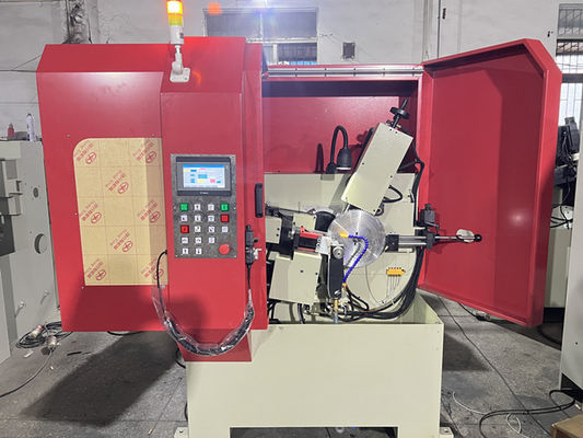 LDX-020B Servo Feed Full CNC Saw Blade Front And Rear Angle Grinding Machine