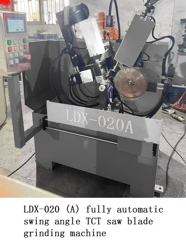 Automatic Swinging Angle TCT Saw Blade Grinding Machine For Woodworking LDX-020A