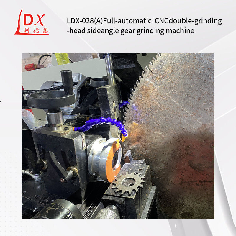 Servo Double Grinding Head Side Angle Full CNC TCT Saw Blade Sharpener Machine LDX-028A