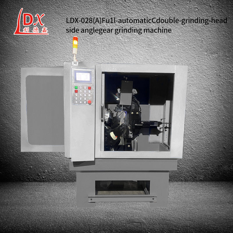 LDX-028A Fully Enclosed CNC Servo Circular Saw Blade Head Side Double Grinding Machine