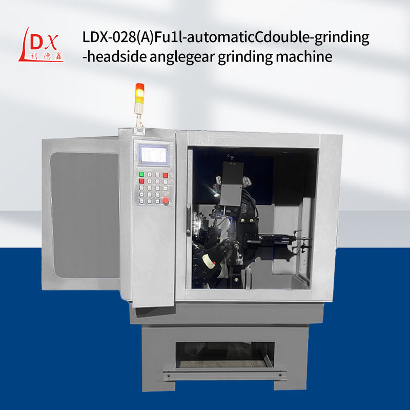 LDX-028A Servo Full CNC Circular Saw Blade Double Grinding Head Side Angle Grinding Machine Manufacturer