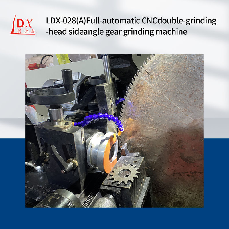 LDX-028A Manufacturer Direct Servo Set Knife Circular Saw Blade Double Grinding Head Side Grinding Machine