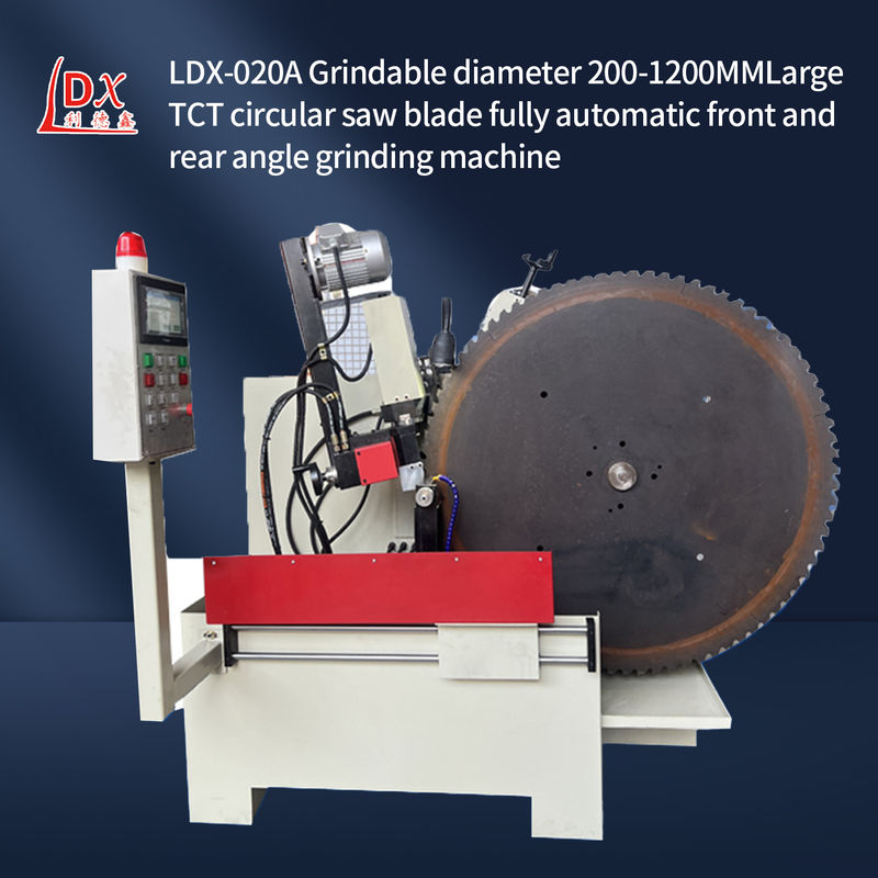 LDX-020A Factory Direct Automatic Saw Blade Front And Rear Angle Sharpening Machine